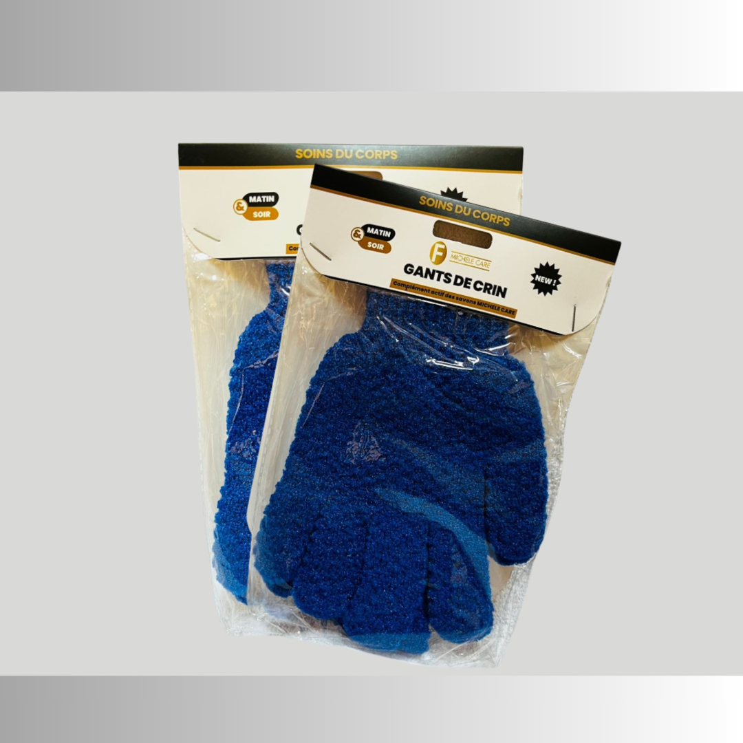 Gants de Crin (exfoliants pour la douche)