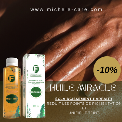 Huile Miracle Mich-Bio de Michele Care