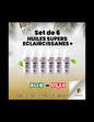 Lot de 6 Huiles Super Éclaircissantes + - Action Éclaircissante Renforcée