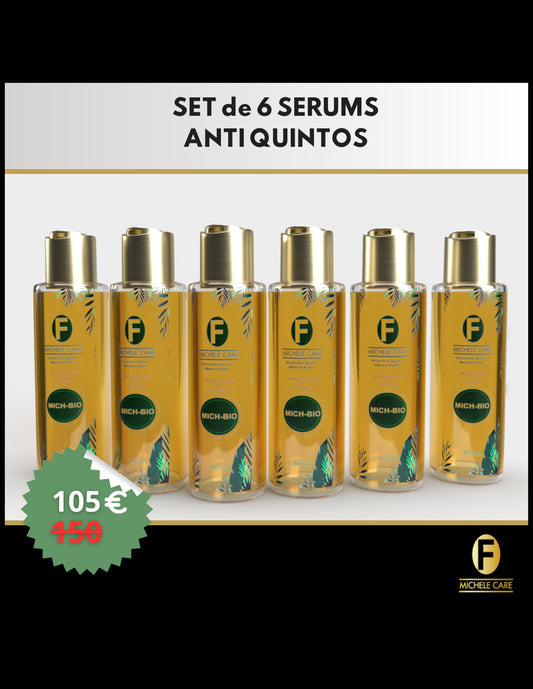 Lot de 6 Sérums Anti-Quintos Mains et Pieds - Soin Intensif