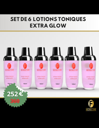 Set de 6 Lotions Éclaircissantes