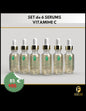 Set de 6 Sérums Réparateurs à la Vitamine C Michele Care